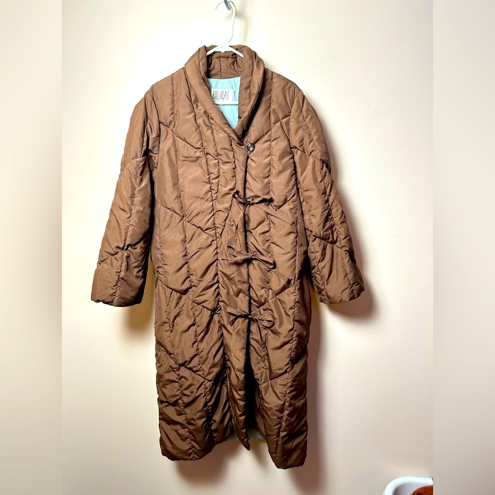 Bill Blass long puffer